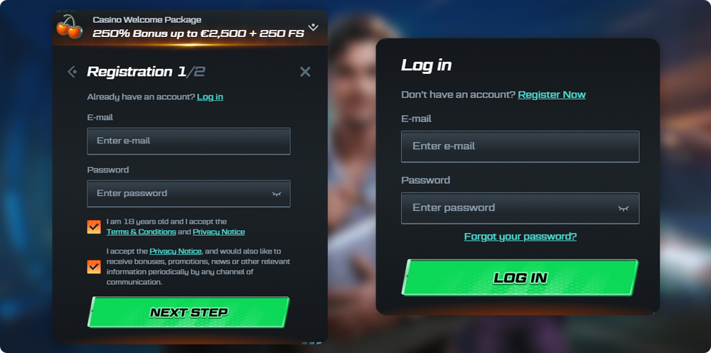 Spinational Casino Login and Registration